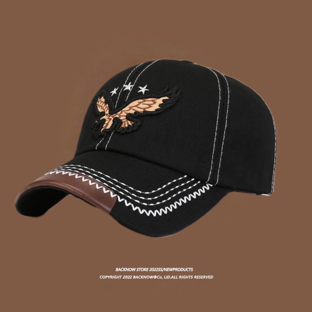 

Embroidered Baseball Eagle Cap Peaked Caps Breathable Sun Protection Gift Hat