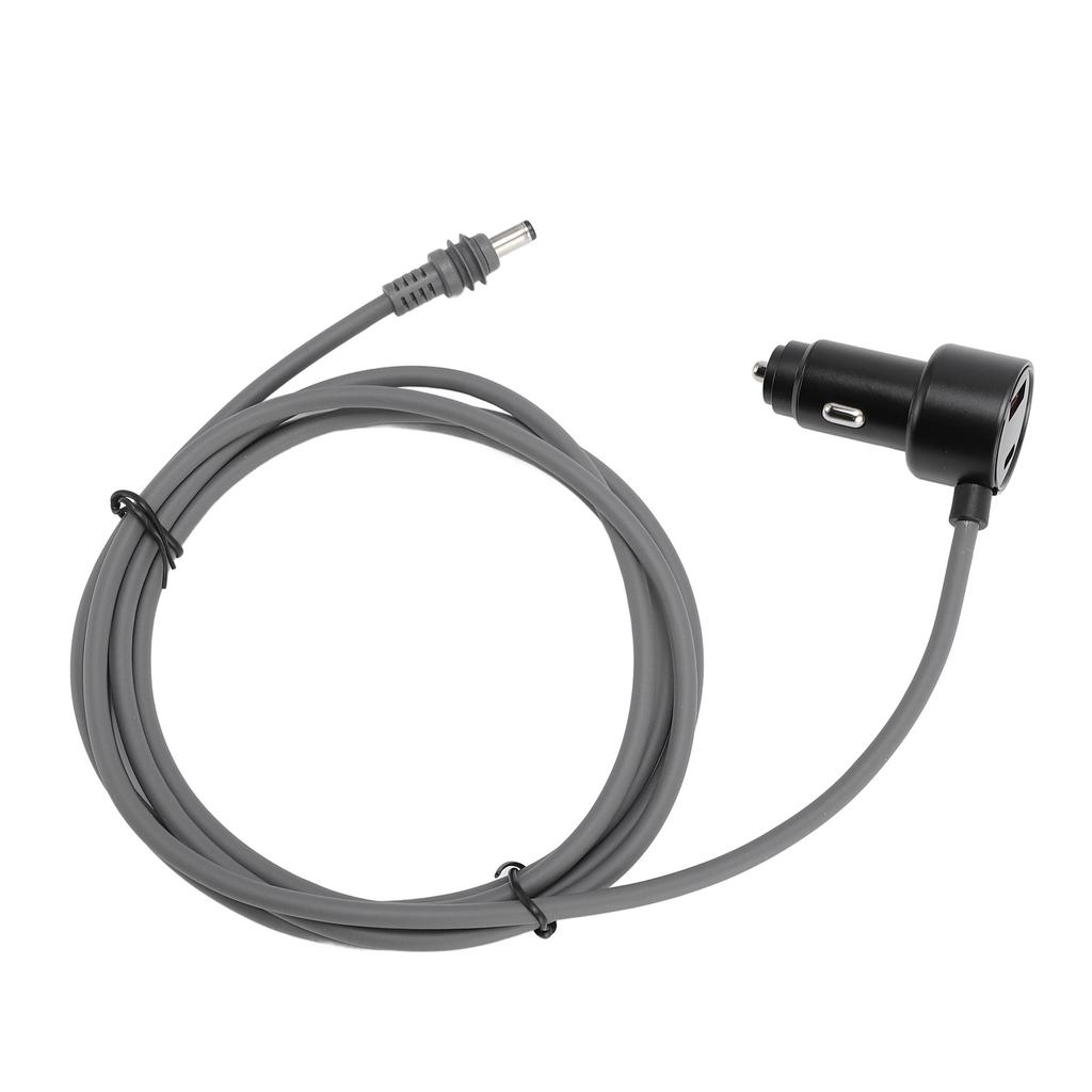 Kabel zasilający do samochodu DC 6,5 stopy 12V do 48V Wodoodporny Plug and Play USB i Typ C Ładowanie DC Kabel do zapalniczki 18AWG