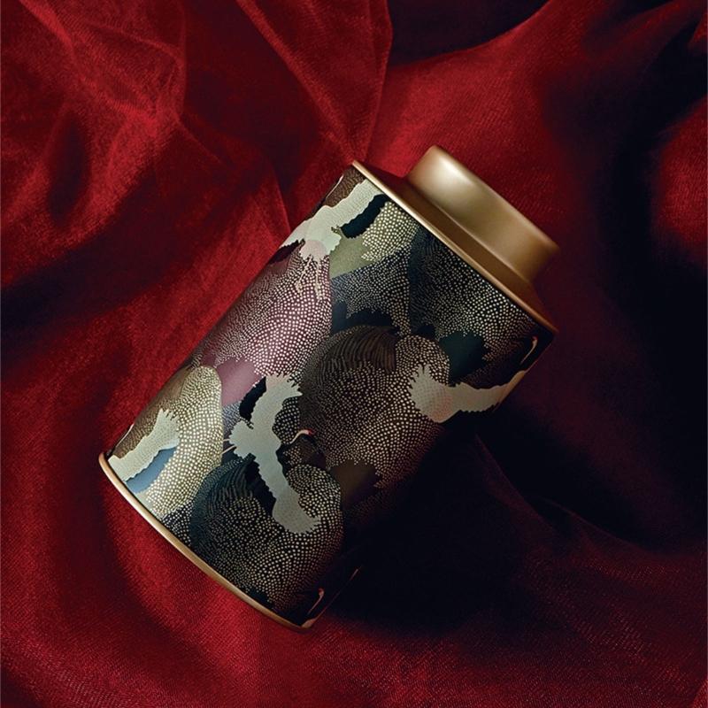 Portable Empty Tea Tin Can Reusable Tea Containers Travel Small Tea Packagings Box Vintage Tea Sealed Jar Easy To Use