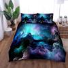 Комплект постельного белья Abstract Space Nebula, односпальный двуспальный, размер Queen, размер King, размер US Twin, полный комплект постельного белья размера King