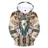 Pánské mikiny mikiny s kapucí Etnický styl 3D digitální tisk svetr svetr s kapucí