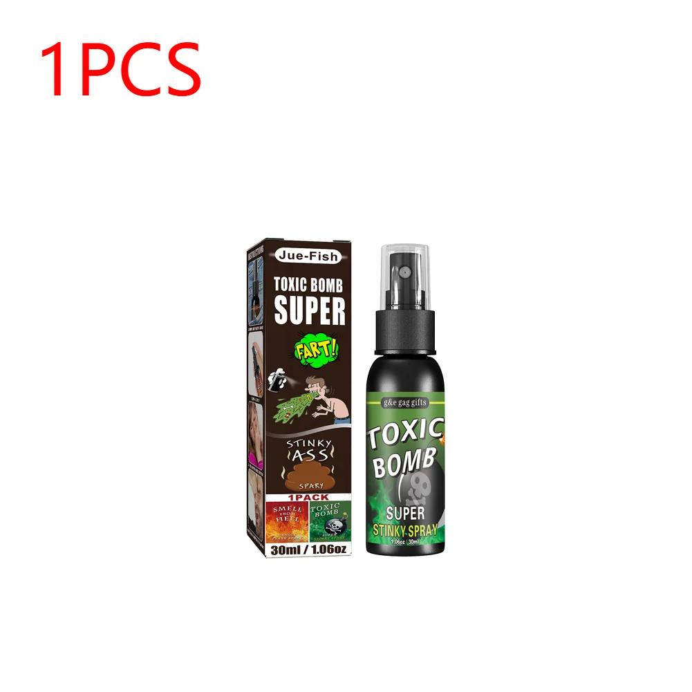 30ml Fart Gag Spray Prank Joke Plastic Liquid Fart Gag for Adults Kids Terrible Stinky Fart Spray Non Toxic Halloween Funny Toys