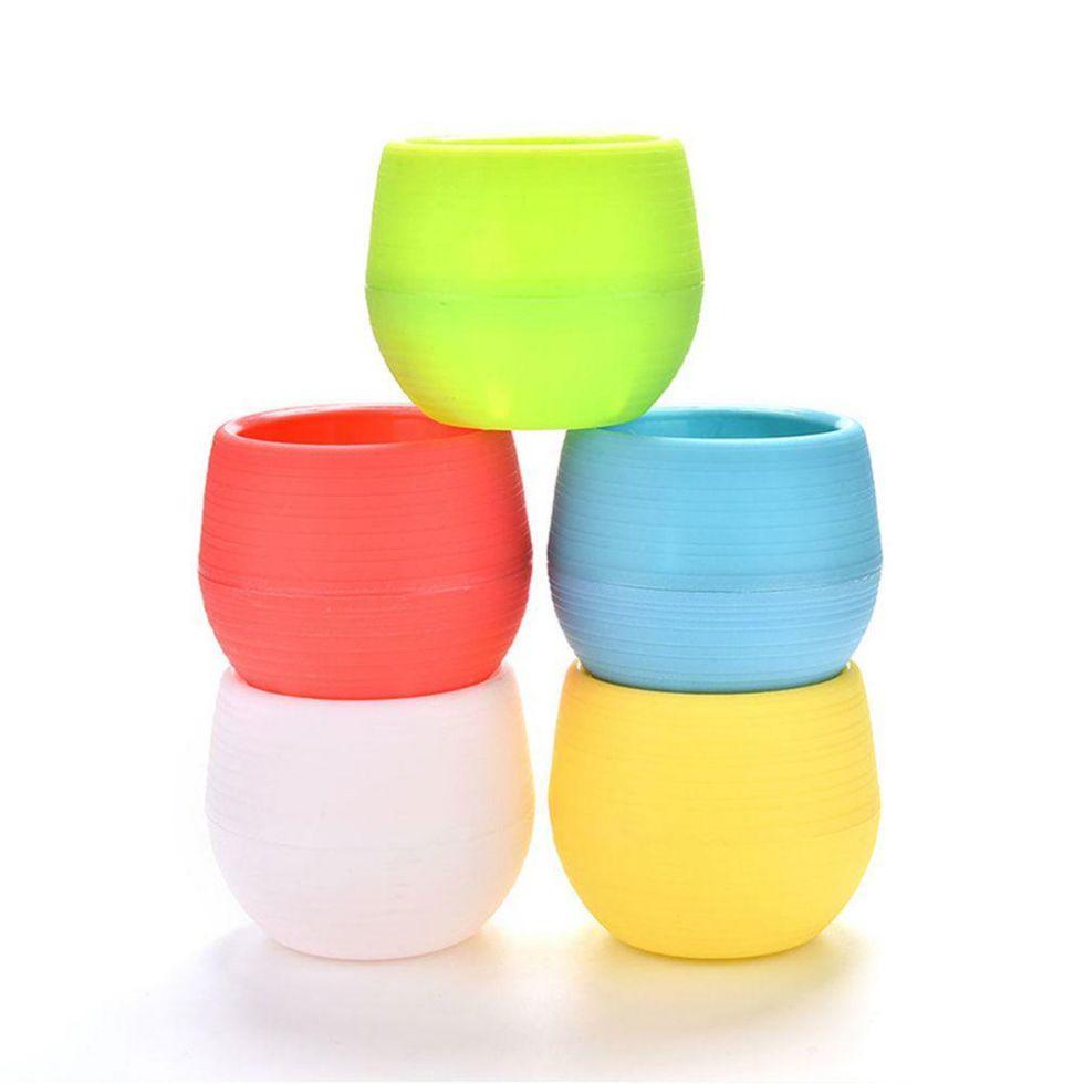 Plastic Flower Pot With Drainage Holes For Indoor Garden And Outdoor Planting