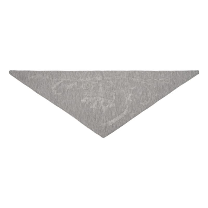 WELLBEING EXPRESS Crochet Wool Knit Shawl Grey