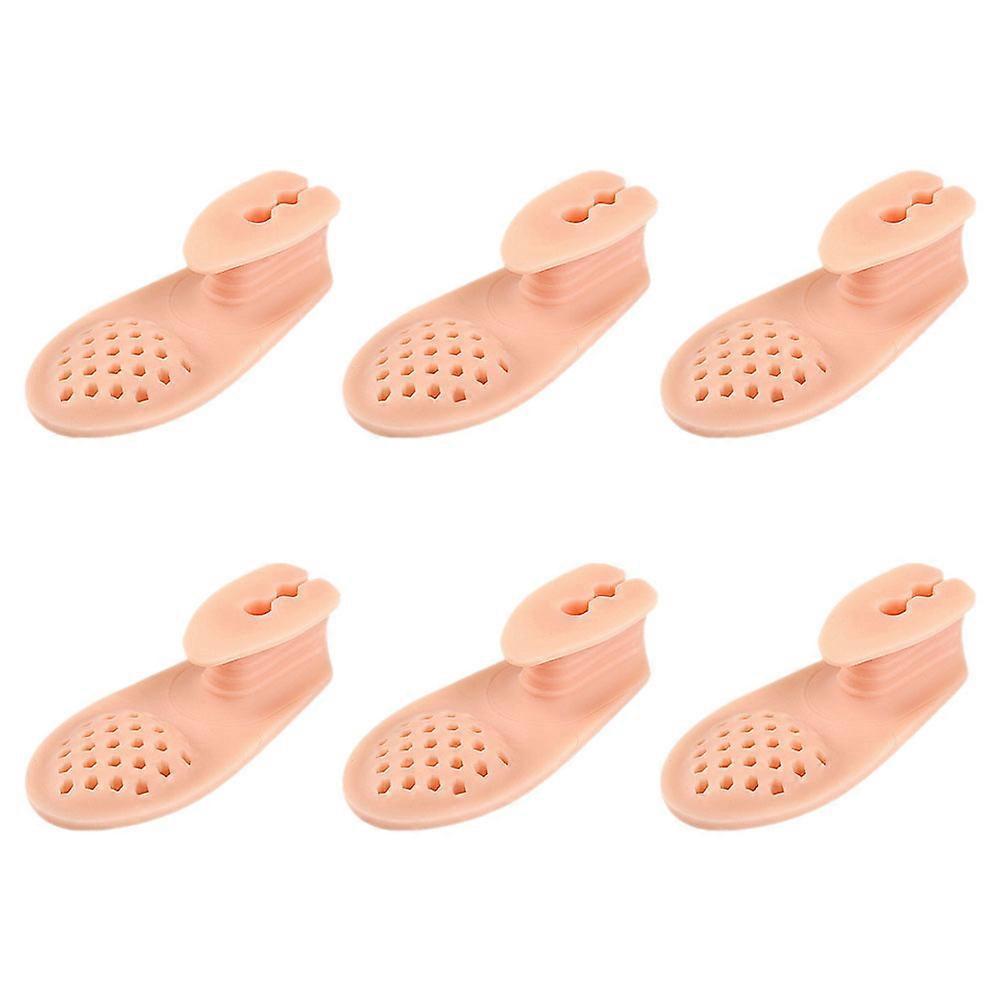 Big Toe Separators Silicone Toe Corrector for Toes 15Pairs Cushion Pads