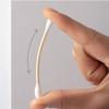 Double-headed Disposable Cotton Swabs 200Pcs with Clear Storage Box for Easy Organization Makeup Daily Use