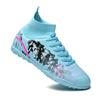 Large Size Football Shoes Broken Nails Boys and Girls Teenagers Students High Top Professional Game Training Sports Shoes