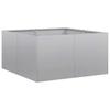Pot 80X80X40 Cm Galvanized Steel