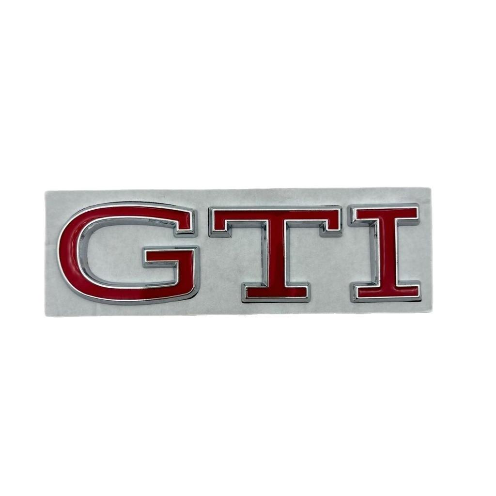 Volkswagen Golf GTI Metal Tailgate Decal Sticker