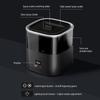 Digital Display Simulation Flame Humidifier Large Capacity Home Mist Diffuser, EU Plug