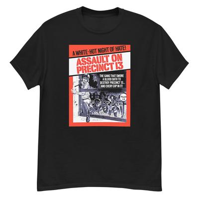 Assault on Precinct 13 cult John Carpenter film fan art t-shirt