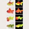 1pc-Aquarium fish tank, artificial luminous fish, realistic moving floating colored goldfish-random color
