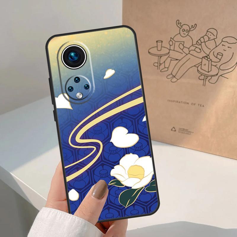 Genshin Impact Kamisato Ayaka For Huawei P20 P30 P40 P60 Pro P Smart Nova 9 5T Honor 70 90 50 Magic5 Lite X7a X9a X8a Case
