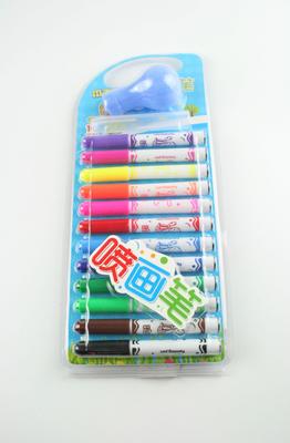 Markers 12 Pcs + Stencils | SKG-16130