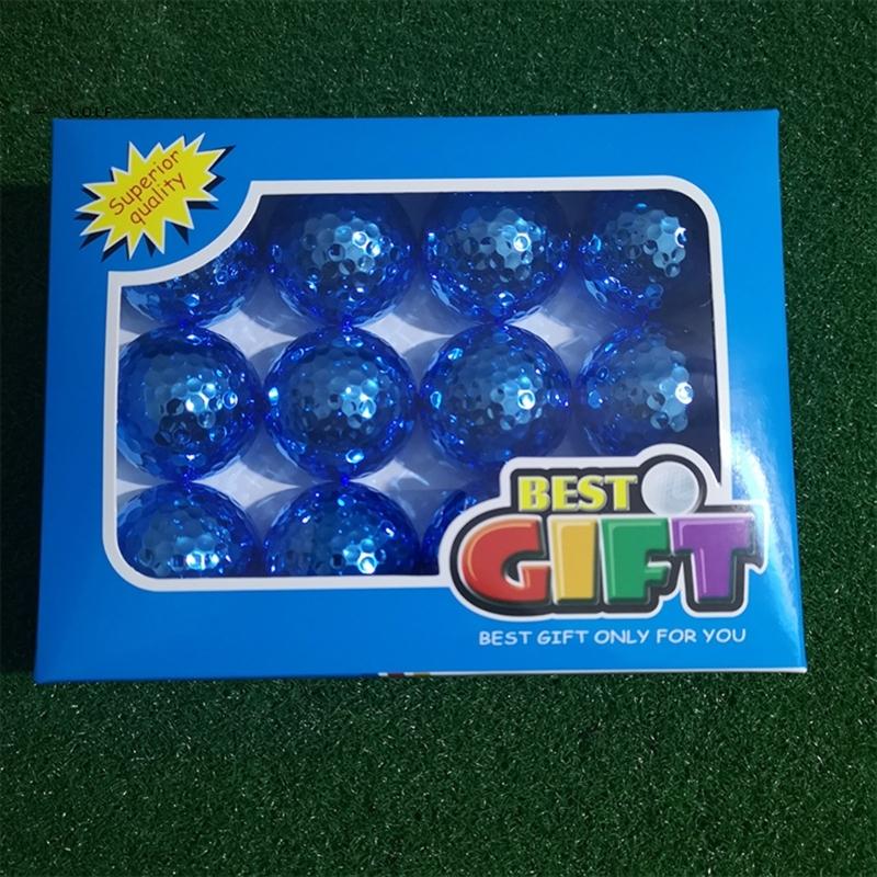 Double Layer Golf Ball Golfers Swing Putters Training Gift Ball Golf Practice Ball