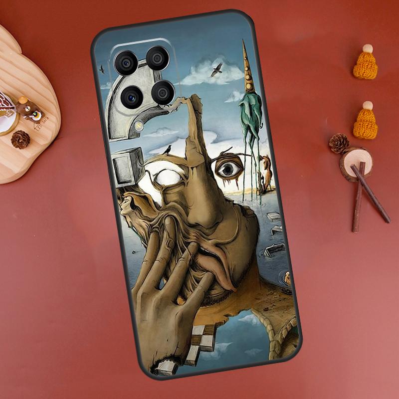 Salvador Dali Painting Case For Samsung Galaxy M32 M12 M52 M21 M31 M15 M55 M56 M36 M16 M06 M13 M33 M53 M14 M34 M54