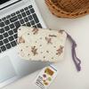 Creative Quilted Cotton Coin Purses Mini Cartoon Storage Bag Large Capacity Coin Wallet