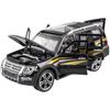 1/32 Scale Mitsubishis Pajero Suv Alloy Model Car Metal Diecast Vehicle Toy Model Collection Simulation Sound Light Toy for Kids Gift