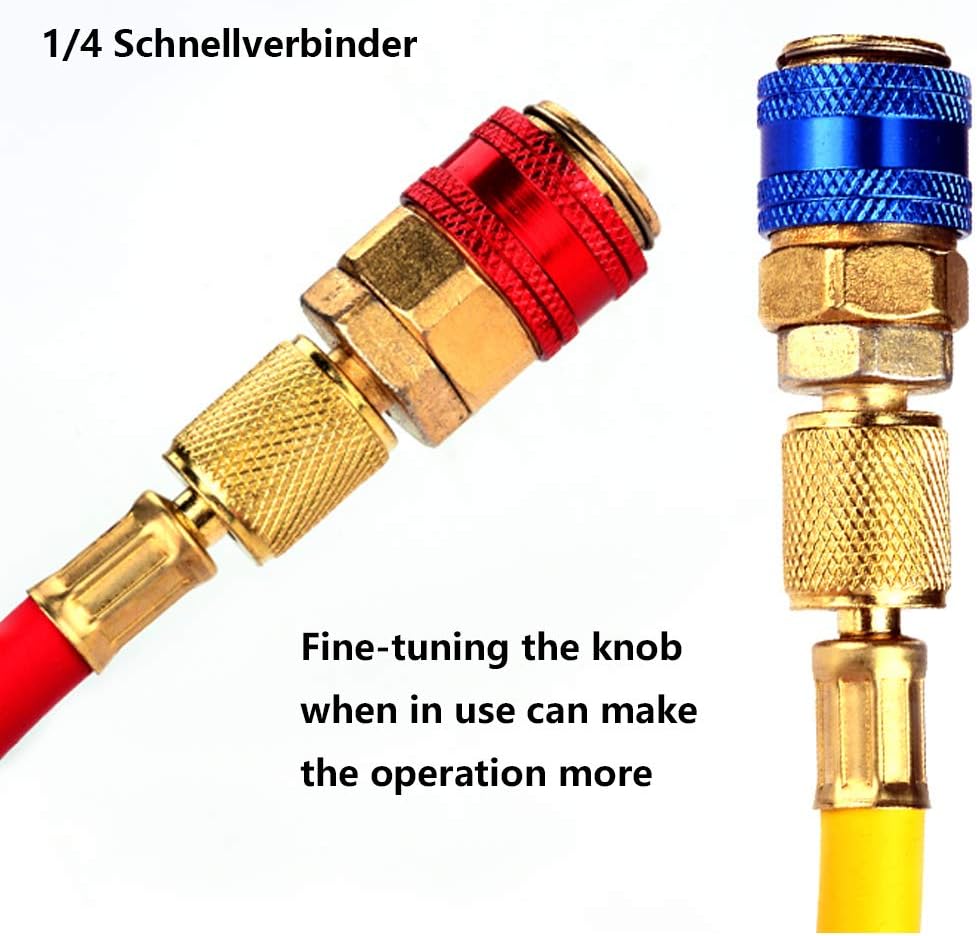 Exquisite Workmanship Quick Couplers R134A Quick Coupler High Performance Connector Safe And Reliable Durable And Sturdy Adapters Couplers SZCH