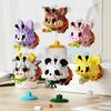 Cute Ornaments Mini Bee Series Pet Models Micro Blocks Educational Toys for Kids Building Blocks Plastic Toys Gift Sets