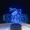 Factory Dropshipping ODM Rechargeable Touch Switch Dog Arylic Panel Box Table Night Lamp  16 Colors Change 3D LED Light