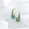 Colorful Geometric Elegant Rhinestone Earrings Perfect For Any Outfit