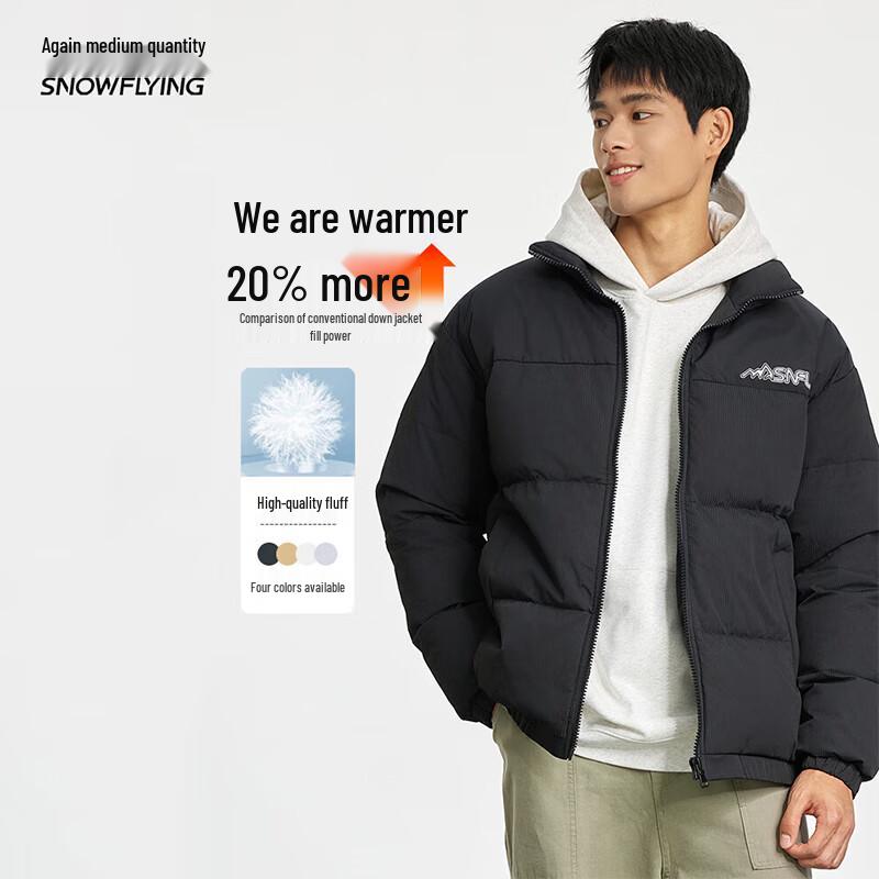 XueZhongFei Unisex Winter Stand-Collar Down Jacket X40146298FX