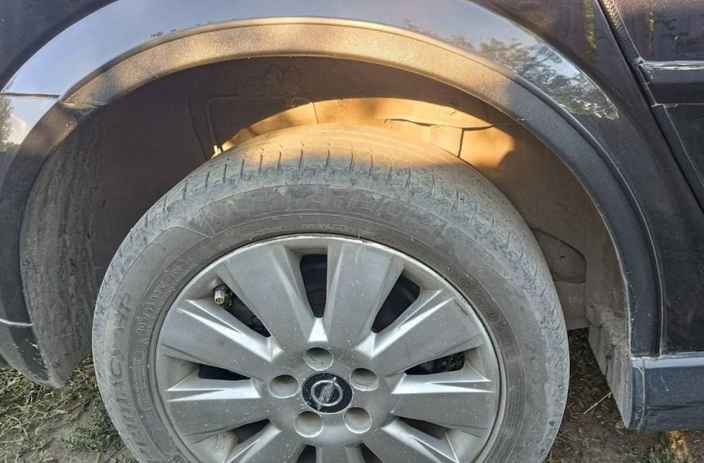 

Covers for SD arches (4 pcs, black) for Opel Vectra C 2002-2008