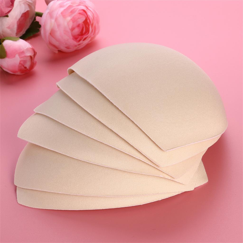 3 paia di inserti per reggiseno con coppe rimovibili da donna per costumi da bagno sportivi
