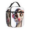 Bestselling Adorable Ferret Insulated Inner Travel Lunch Bag Lake Picnic School Lunch Bag