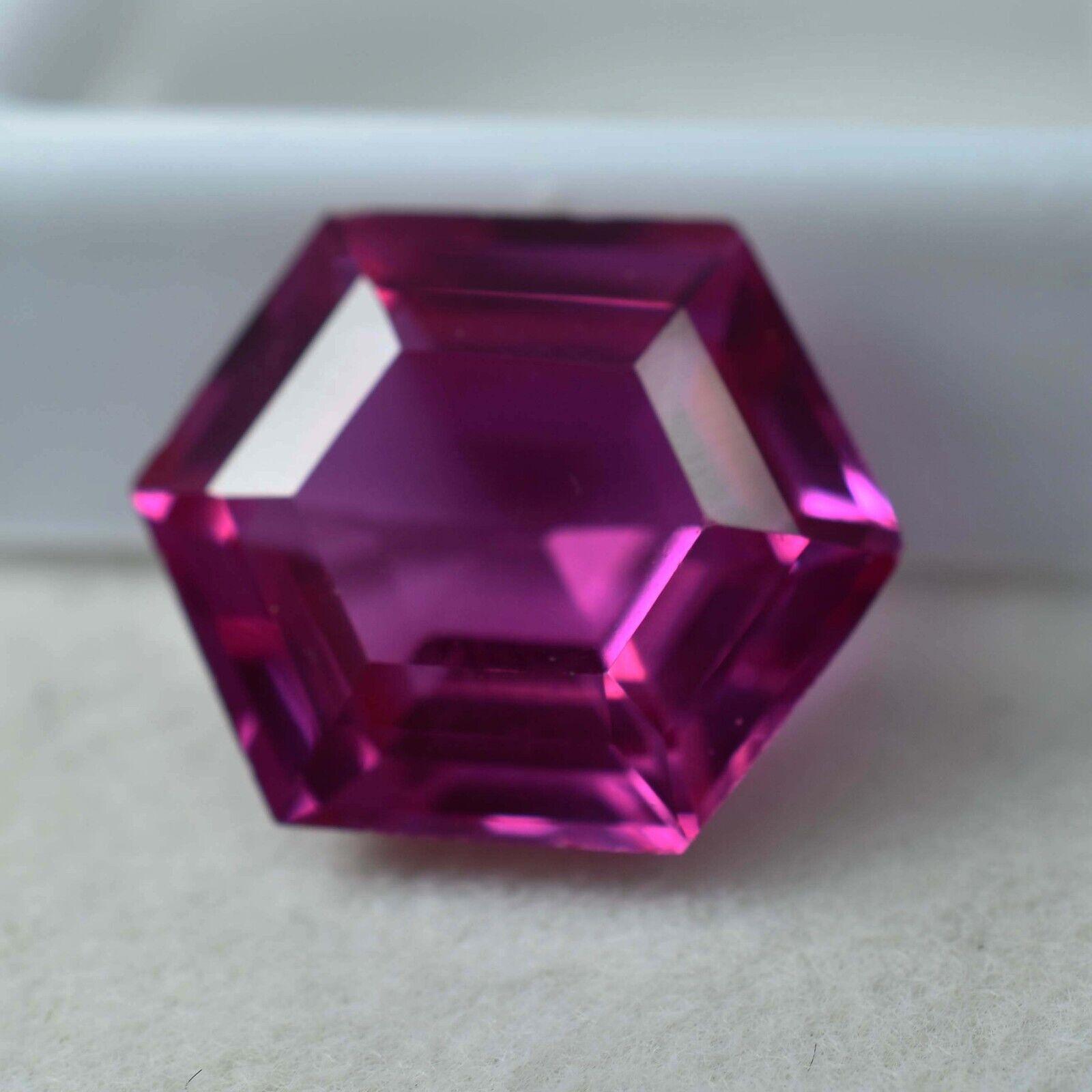 

Loose PINK Ceylon Sapphire NATURAL Gemstone 9.12 Ct Fancy Cut AAA+ CERTIFIED 1AS-1120 16.32 mm рожевий