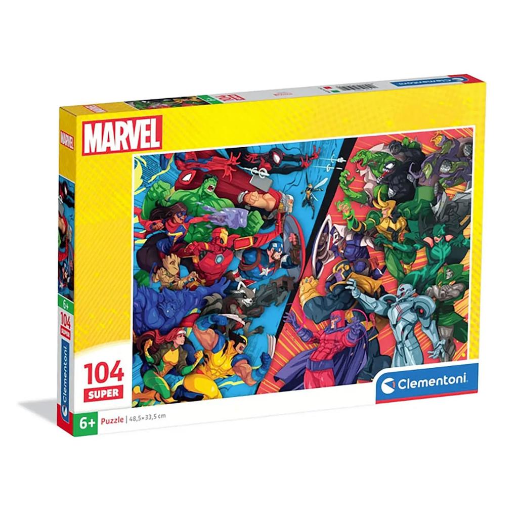 Super 104-piece Puzzle. Supercolor. Marvel