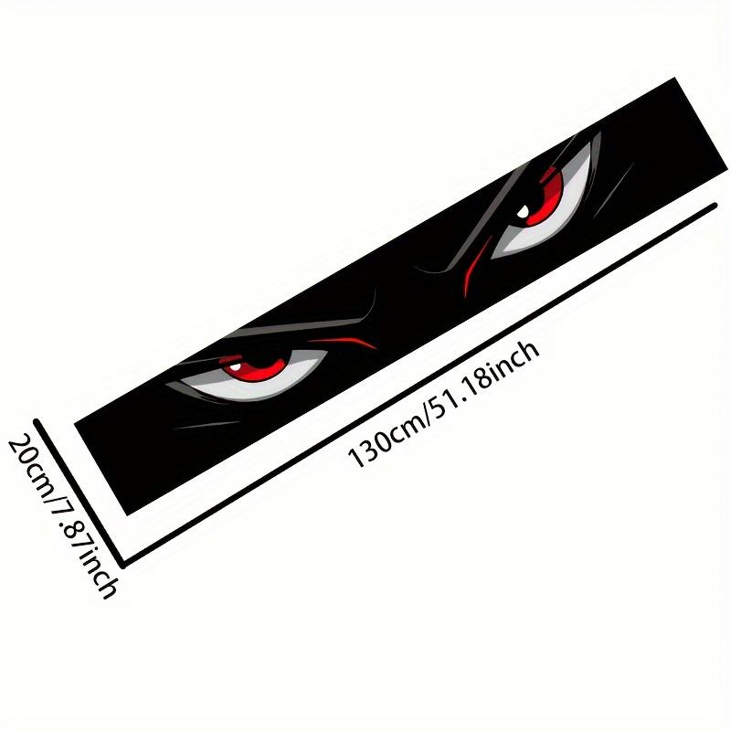 

Angry Eyes Car Decals, Stylish Cartoon Car Window Stickers, Unique Auto Exterior Decor for Personality Car Styling, Trendy Car