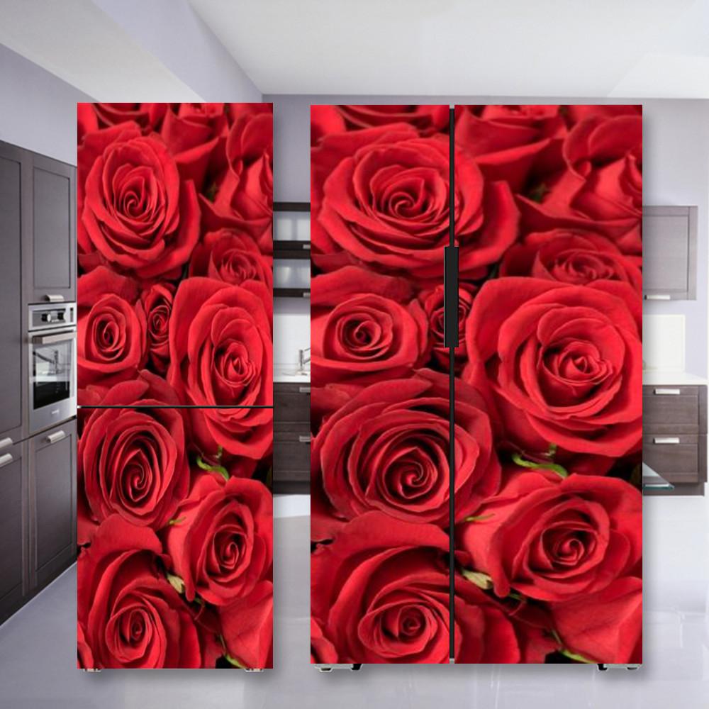 MEGADECOR Pellicola Adesiva Per Frigorifero 185x60 Cm – Speciale Anti-bolle Con Stampe Venezia, Rinnova Il Tuo Elettrodomestico
