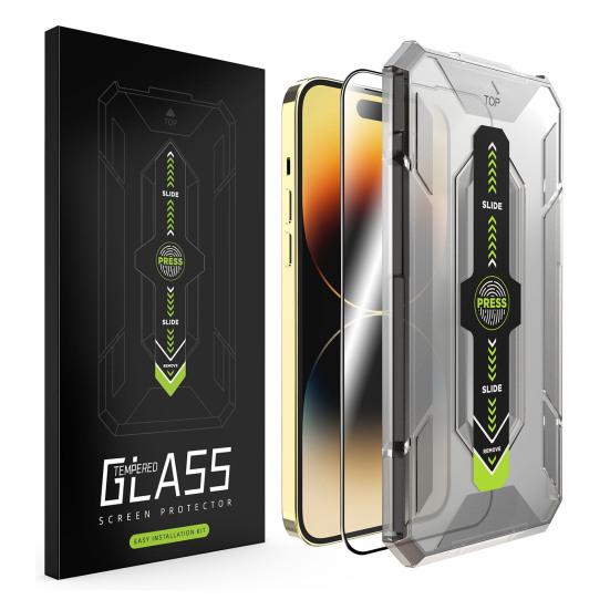 

1 комплект, защитная закаленная пленка, ультрапрозрачная, против отпечатков пальцев, против царапин, взрывозащищенная, автоматическое ультратонкое стекло для телефона, аксессуары для инструментов for iPhone 14 Plus