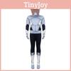 Teen Titans Go Cyborg Cosplaydräkt För Barn Med Polyestermaterial För Halloween Och Cosplay