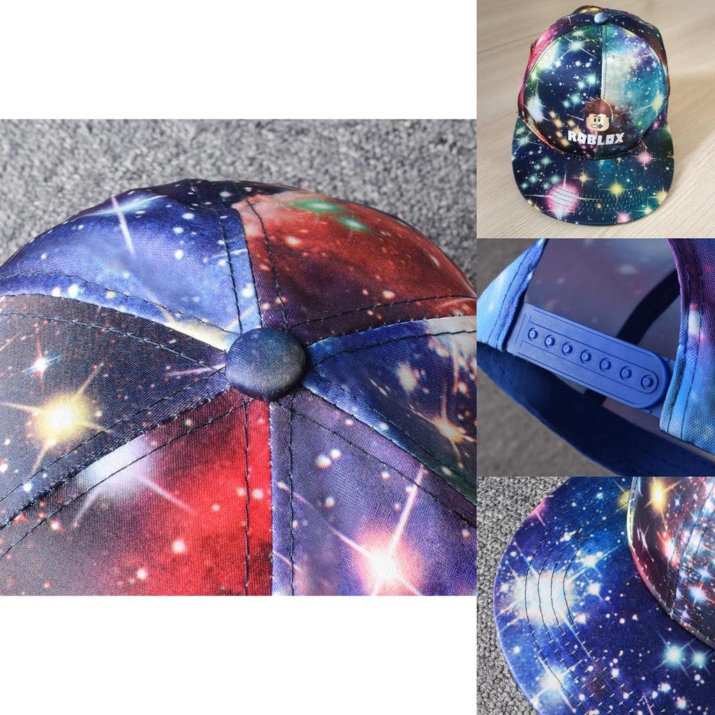 Game Roblox Starry Sky Baseball Cap Unisex Hip Hop Trucker Hat