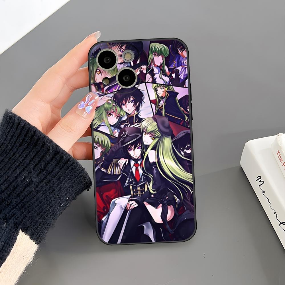 Code Geass Phone Case For Iphone 16 Plus 15 14 Pro Max 13 Mini 11 12 Xr X Xs 6 7 8 SE Plus Back Cover