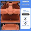 Fully Covered AION RT Odorless Eco-Friendly Leather Floor Mats for Interior Car Protection