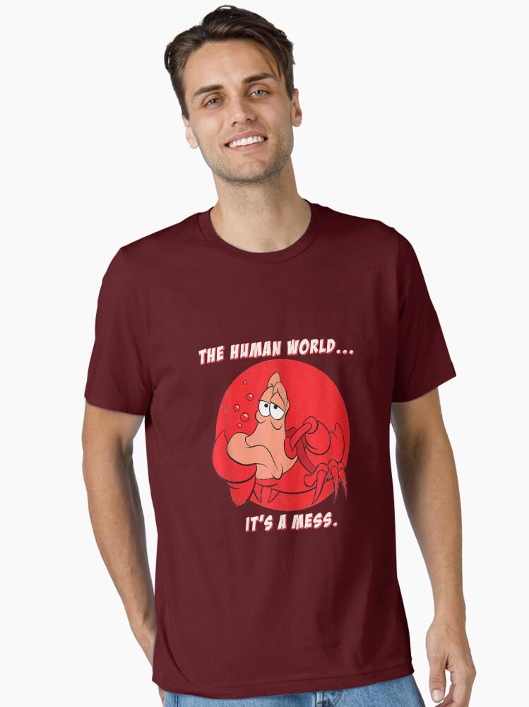 The Little Mermaid The Little Mermaid Sebastian The Human World Essential T-Shirt