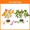 Insertable Wooden Leaf  Shaped Building Blocks Kids Handcraft Toy Education