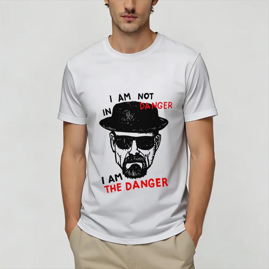 Unisexs TShirt Breaking Bad Casual Pure Cotton Tee Shirt Short Sleeve T Shirt Crewneck Tops Big Size