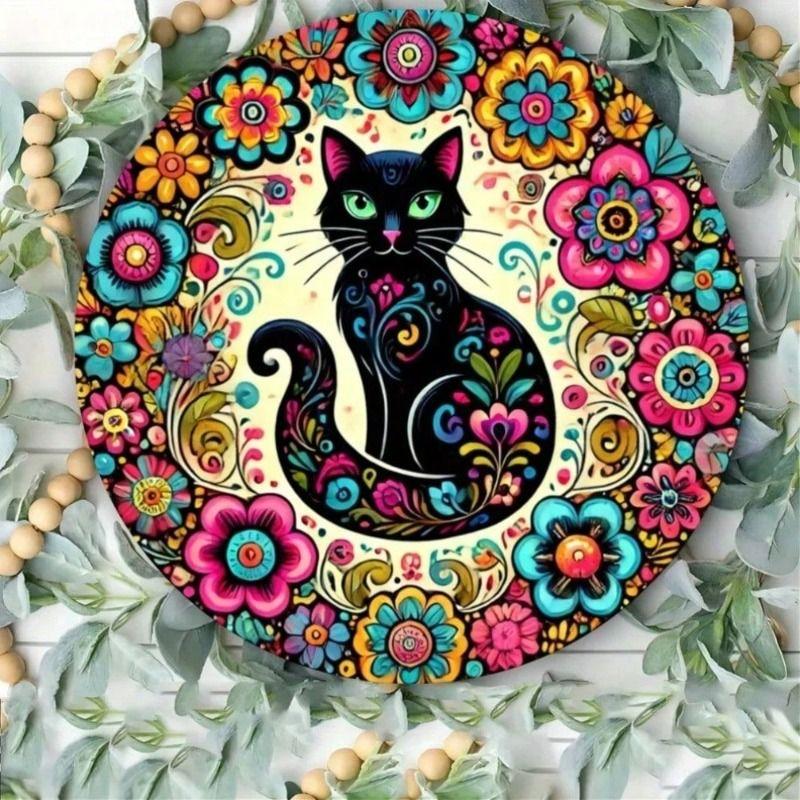 Handmade Tin Plate Decorative Sign Wall Art
