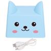 Night Lamp Exquisite Cute Blue Cat Shape White Light Source Interesting Decorative Lighting Device for Kids