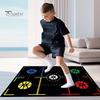 Basketball Footwork Trainer Training Mat Non-Slip Low Noise System Dribbling Agility Footstep for at Home Speed
