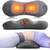 Elektrisch beheiztes Nacken- und Lendenwirbel-Massagekissen mit Vibration und Airbag für Ganzkörperentspannung