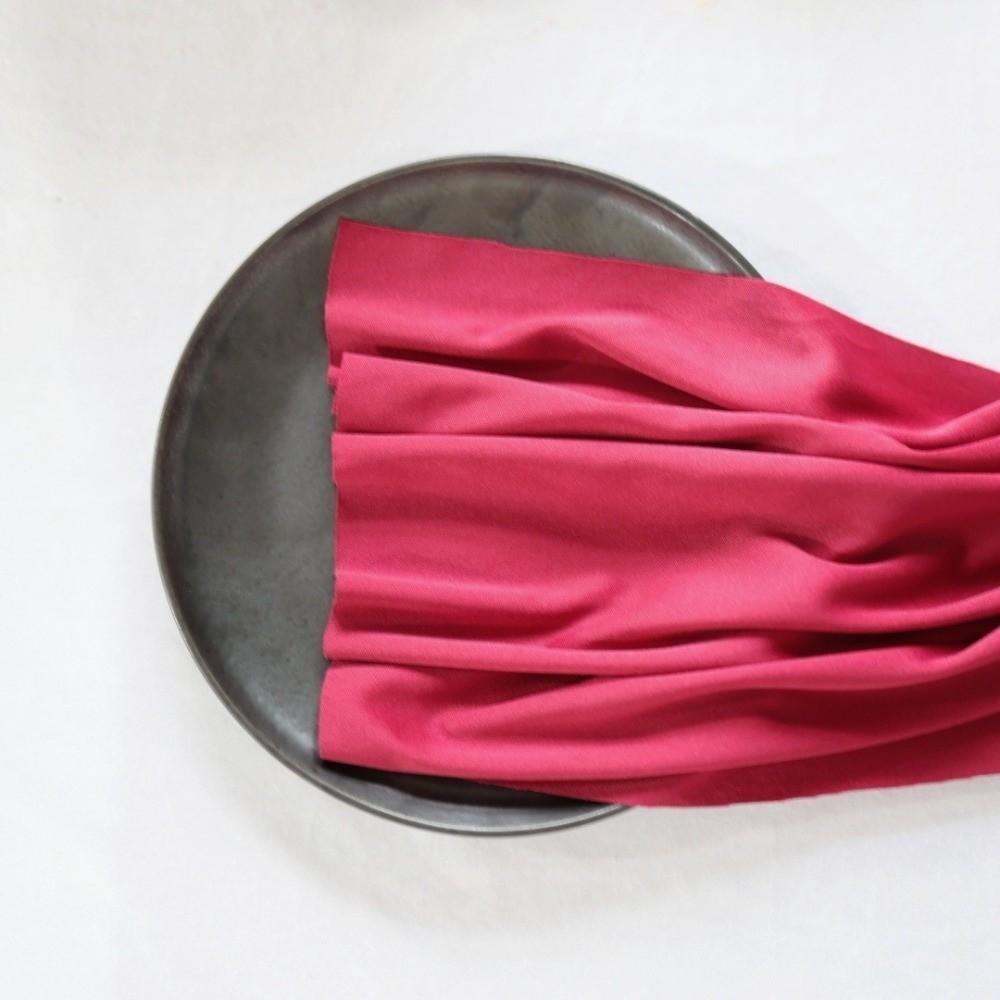 Multi-color Pleated Table Runner Soft Table Cover Milk Silk Crepe Tablecloth  Birthday