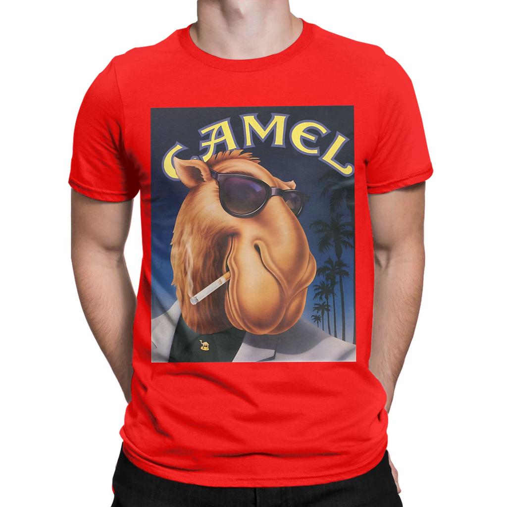 Camel Cigarettes Funny Graphic 100 Cotton Tshirt Camel Tops Tees For Unisex