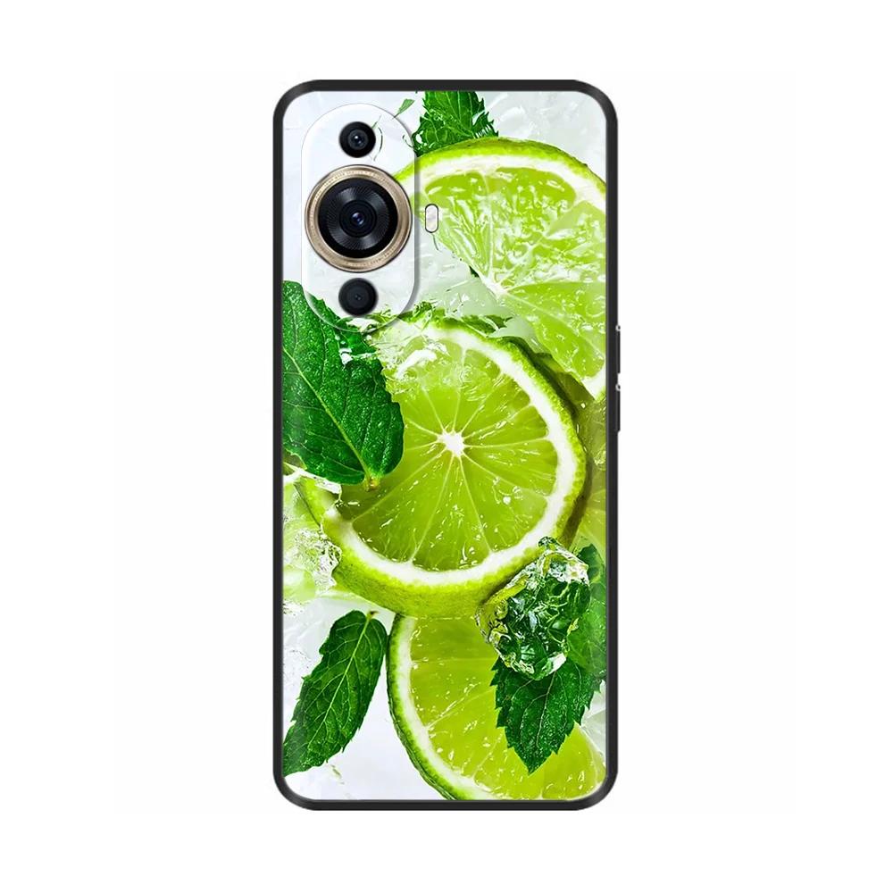 For Huawei Nova 11 Case Cute Heart Flower Painted Cover Silicone Phone Case For Huawei Nova 11i Nova11 Pro Nova 11 Ultra Bumper