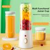 450ml Electric Juicer Cup 6 Blade Head Portable 1500mA USB Charging Multifunction Juicer Cup 2 Bottles Blender Smoothies Mixer